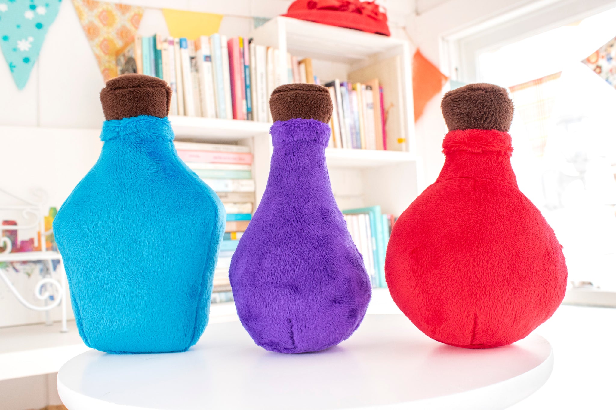 Purple Teardrop Potion Bottle Plushie – BeeZeeArt