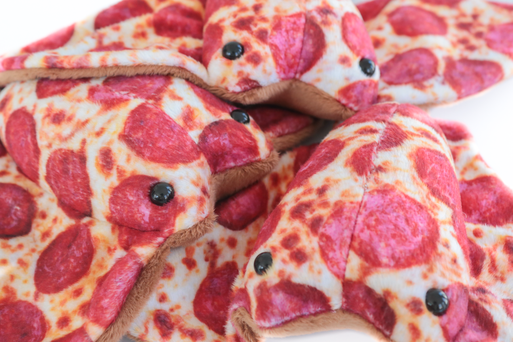 Pepperoni Pizza Stingray Stuffed Animal Plush Toy – BeeZeeArt