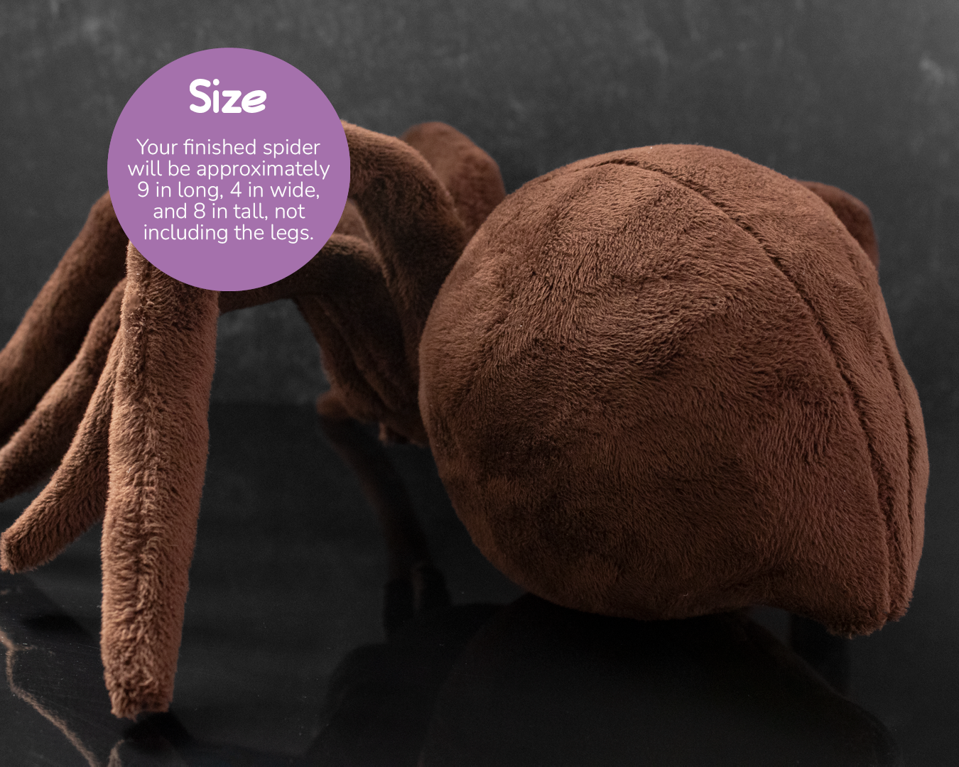 Stuffed Spider Pattern Spider Stuffed Animal Sewing Pattern - Digital Download – BeeZeeArt