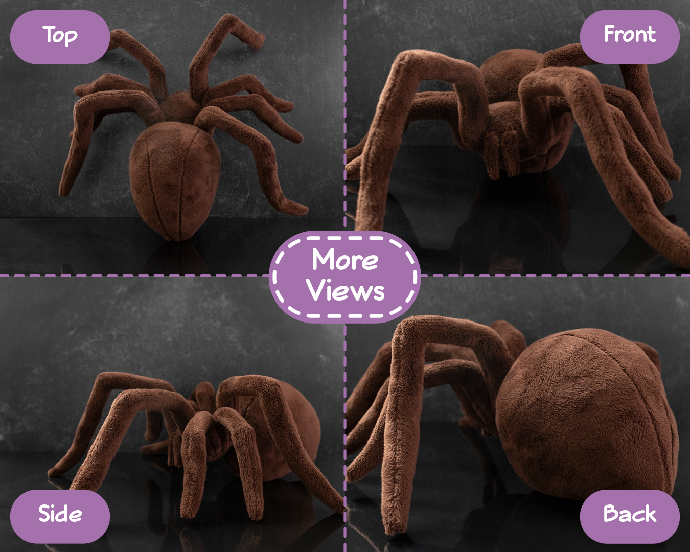 Stuffed Spider Pattern Spider Stuffed Animal Sewing Pattern - Digital Download – BeeZeeArt