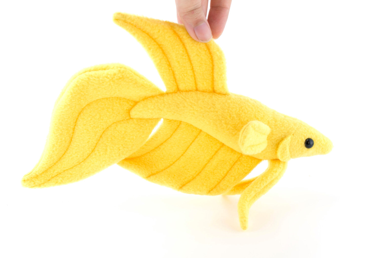 Betta Fish Stuffed Animal Sewing Pattern Digital Download BeeZeeArt